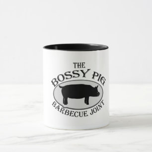 The Bossy Pig Barbecue Joint Mug
