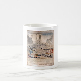 The Boston Massacre Paul Revere King Street Coffee Mug