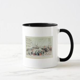 The Boston Tea Party, 1846 Mug