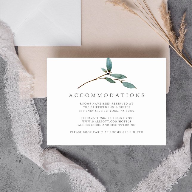 The Botanical Bliss Wedding Collection Enclosure Card (Creator Uploaded)