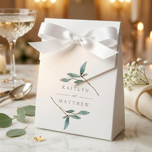 The Botanical Bliss Wedding Collection Favour Box