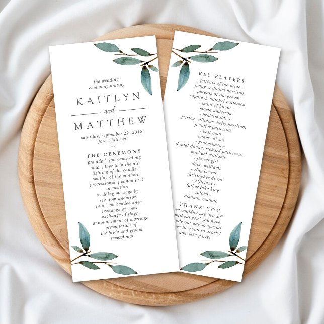 The Botanical Bliss Wedding Collection Program (Creator Uploaded)