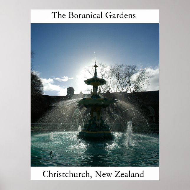 The Botanical Gardens Poster (Front)