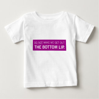 The Bottom Lip (Purple) Baby T-Shirt