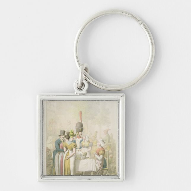 The Boulevard du Temple, from 'Tableau de Key Ring (Front)