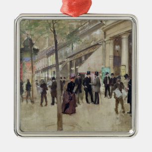 The Boulevard Montmartre Metal Ornament