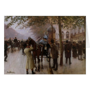The Boulevards, Evening in Front of the