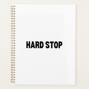 The Boundary Architect   Hard Stop Daily Planner