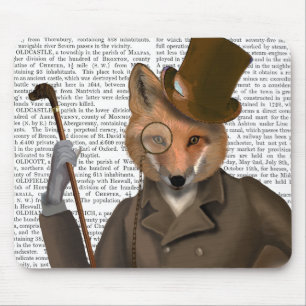 The Bounder Fox Print Mouse Pad