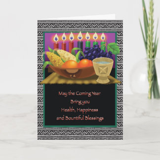The bounty of Kwanzaa Holiday Card