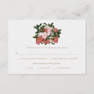 The Bouquet / RSVP Card