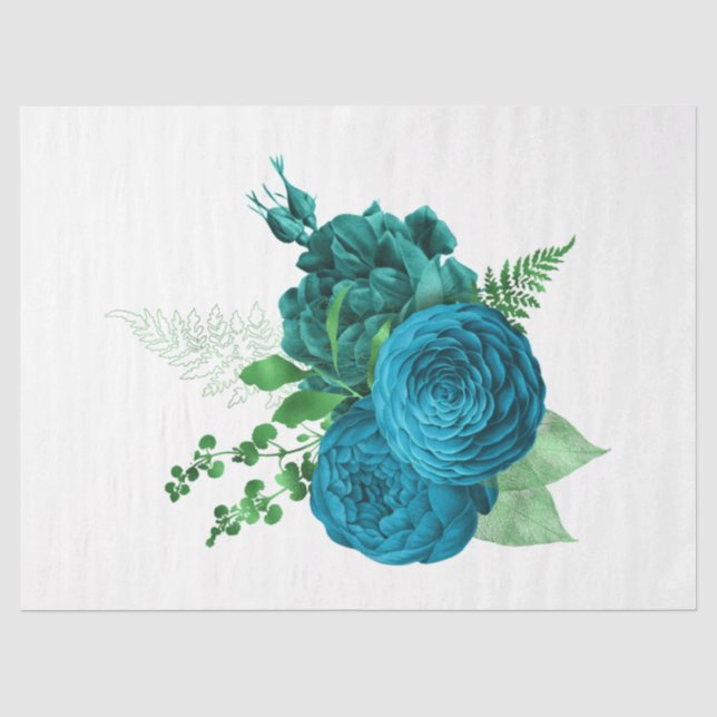 The Bouquet Series Design 45 Tissue Paper (Front)