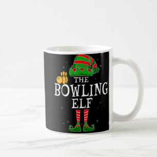 The Bowling Elf Group Matching Family Christmas Bo Coffee Mug