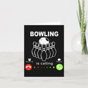 The Bowling Is Calling Card