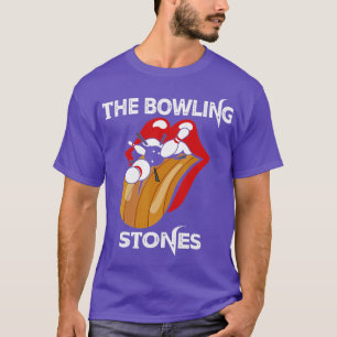 The bowling Stones Funny american Strikes Bowling  T-Shirt