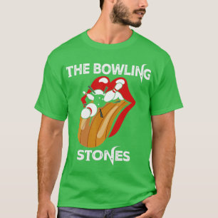 The bowling Stones Funny american Strikes Bowling  T-Shirt
