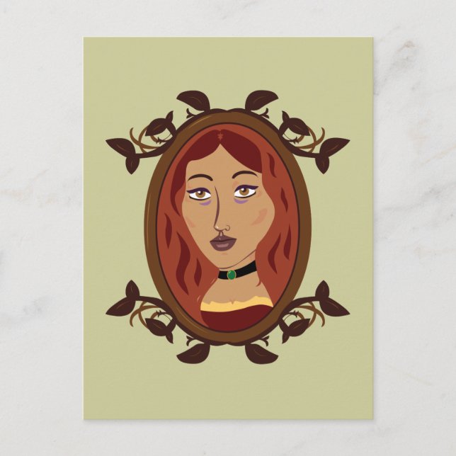 The Bowyer's Daughter Postcard (Front)