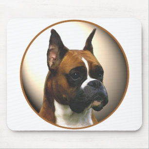 The Boxer Dog Mouse Pad