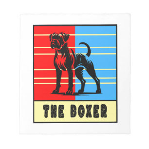 The Boxer - Strong Dog Notepad