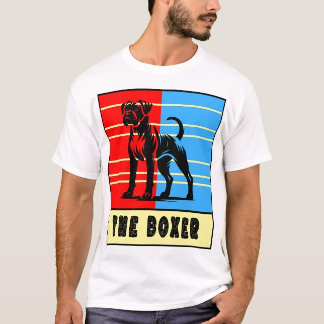 The Boxer - Strong Dog T-Shirt (Front)
