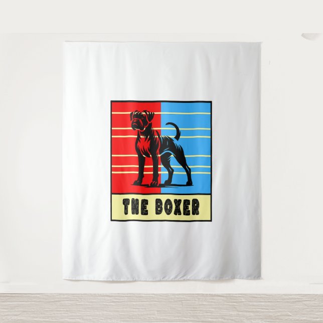 The Boxer - Strong Dog Tapestry (Front)