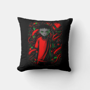 The Boy and the Machines Cushion