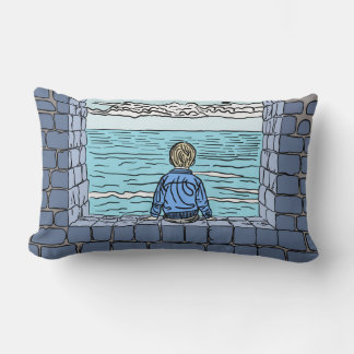 The Boy and the Sea pillow cushion