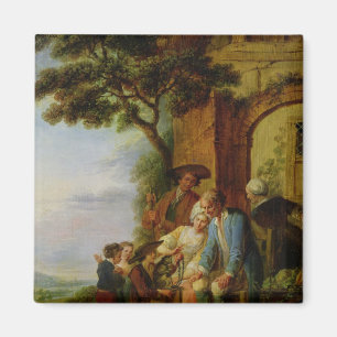 The Boy from Savoy and his Marmot, 1783 Magnet