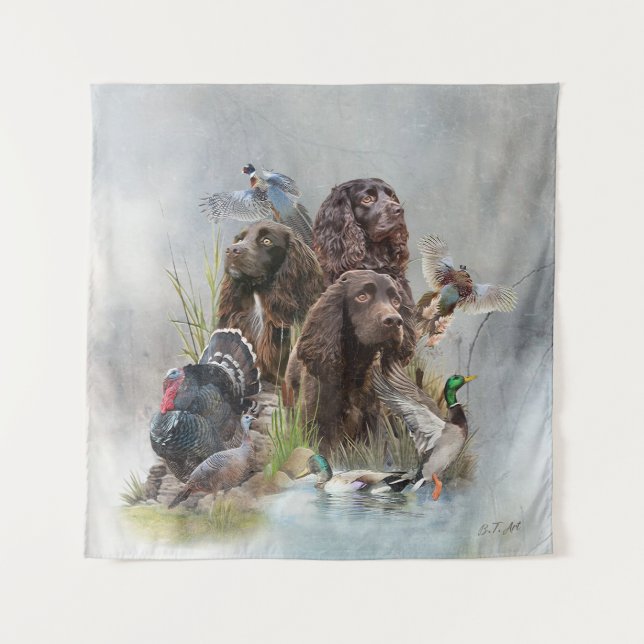 The Boykin Spaniel Tapestry (Front)