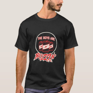The Boys Are Buzzin Vintage Drinking T-Shirt