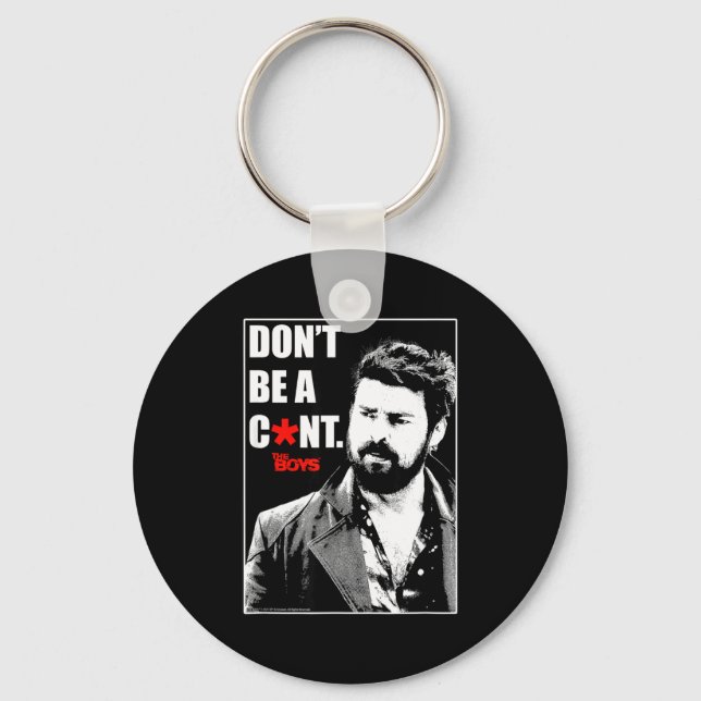 The Boys Butcher Don't Be A... Small  Key Ring (Front)