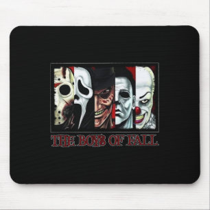 The Boys of Fall Horror Films Halloween Mouse Pad