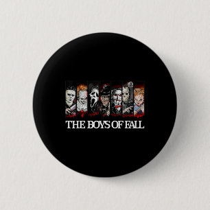 The Boys Of Fall Vintage Scary Horror Movie Hallow 6 Cm Round Badge