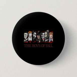 The Boys Of Fall Vintage Scary Horror Movie Hallow 6 Cm Round Badge