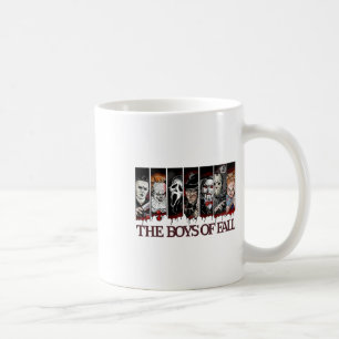 The Boys Of Fall Vintage Scary Horror Movie Hallow Coffee Mug