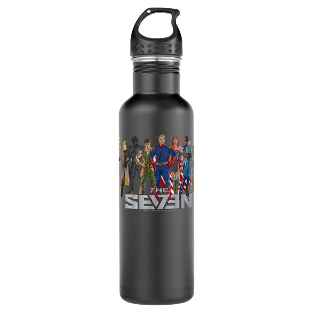 The Boys The Seven Comic  710 Ml Water Bottle (Front)