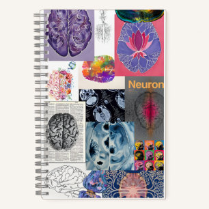  The Brain: A Tapestry of Art and Science Notebook