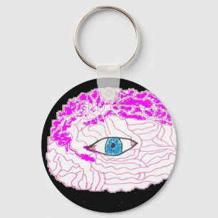 The Brain Knows! Key Ring