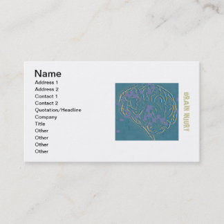 tHE bRAIN pUZZLE Business Card