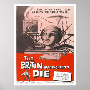 The Brain That Wouldn't Die Poster