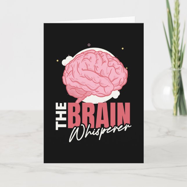 The Brain Whisperer Neurology Science Card (Front)