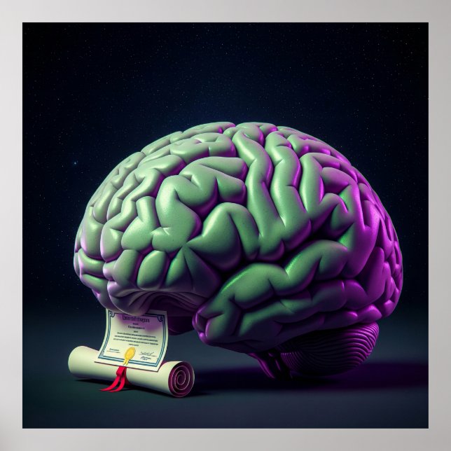 The Brain: Your Ultimate Qualification Poster (Front)