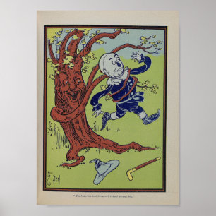 The Branches Bent Down and Twined Around Him. Poster