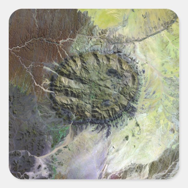 The Brandberg Massif in Northen Namibia Square Sticker (Front)