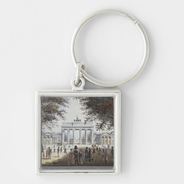 The Brandenburg Gate, Berlin Key Ring (Front)