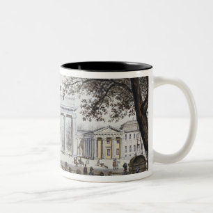 The Brandenburg Gate, Berlin Two-Tone Coffee Mug