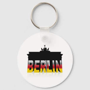 The Brandenburg Gate in Berlin (Germany) Key Ring