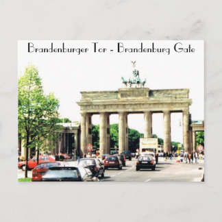 The Brandenburg Gate Postcard