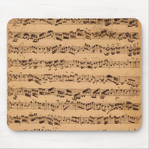 The Brandenburger Concertos, No.5 D-Dur, 1721 Mouse Pad