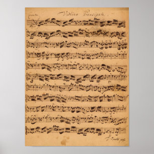 The Brandenburger Concertos, No.5 D-Dur, 1721 Poster